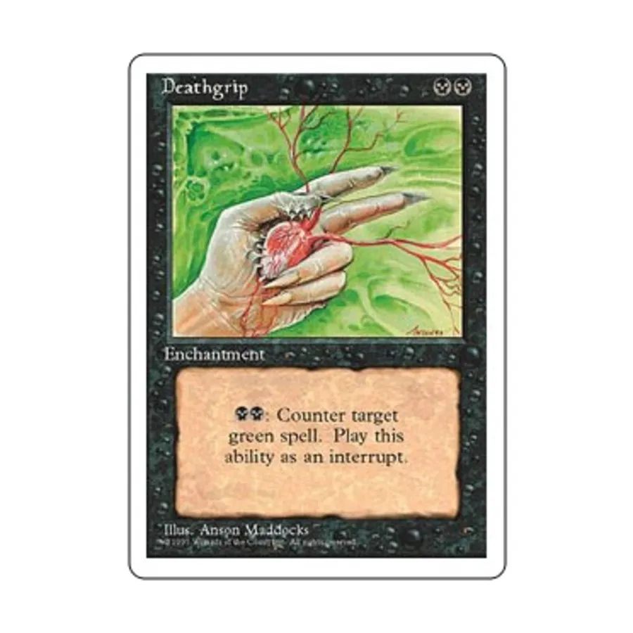 CCG Смертельная хватка (U), MTG - 4th Edition
CCG Смертельная хватка (U), MTG - 4th Edition