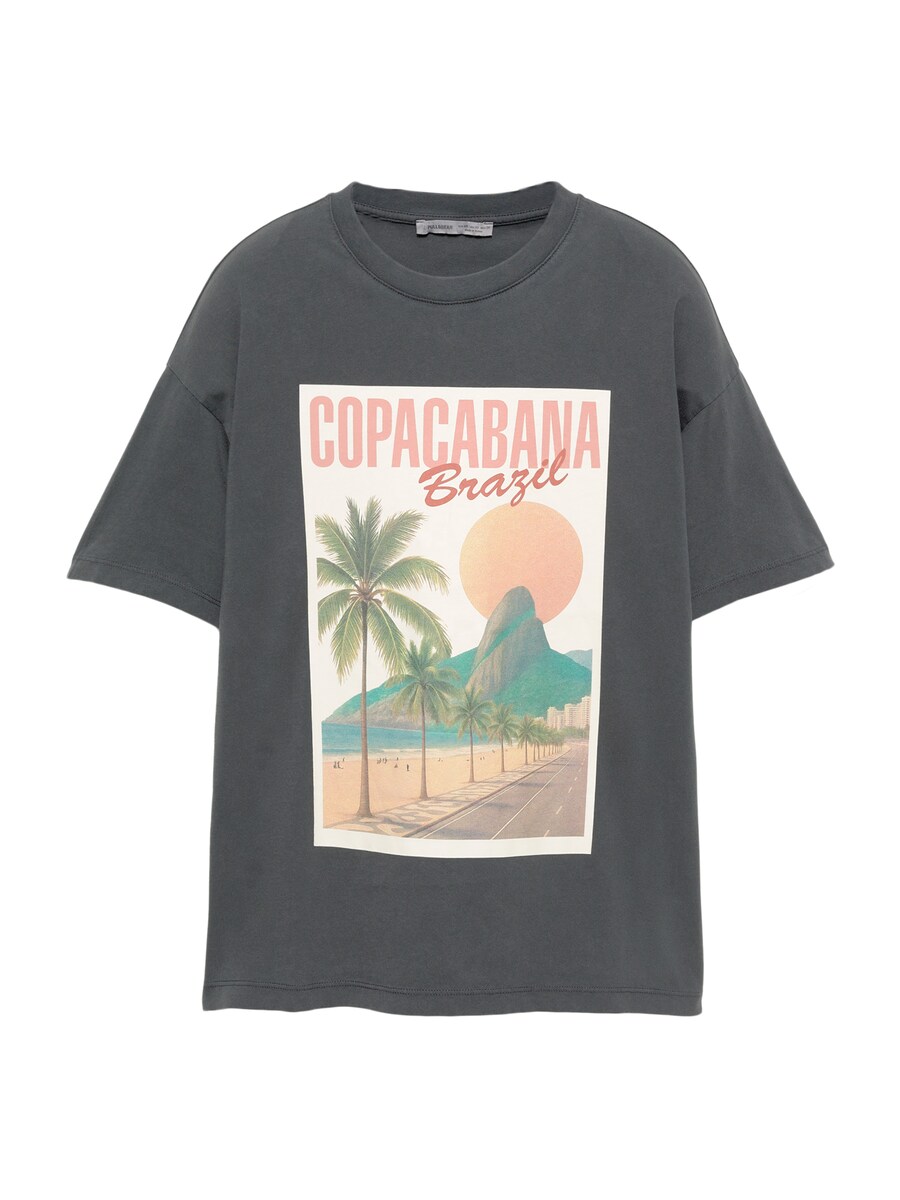 Футболка Pull&Bear Pull&Bear , Anthracite
Футболка Pull&Bear Pull&Bear , Anthracite