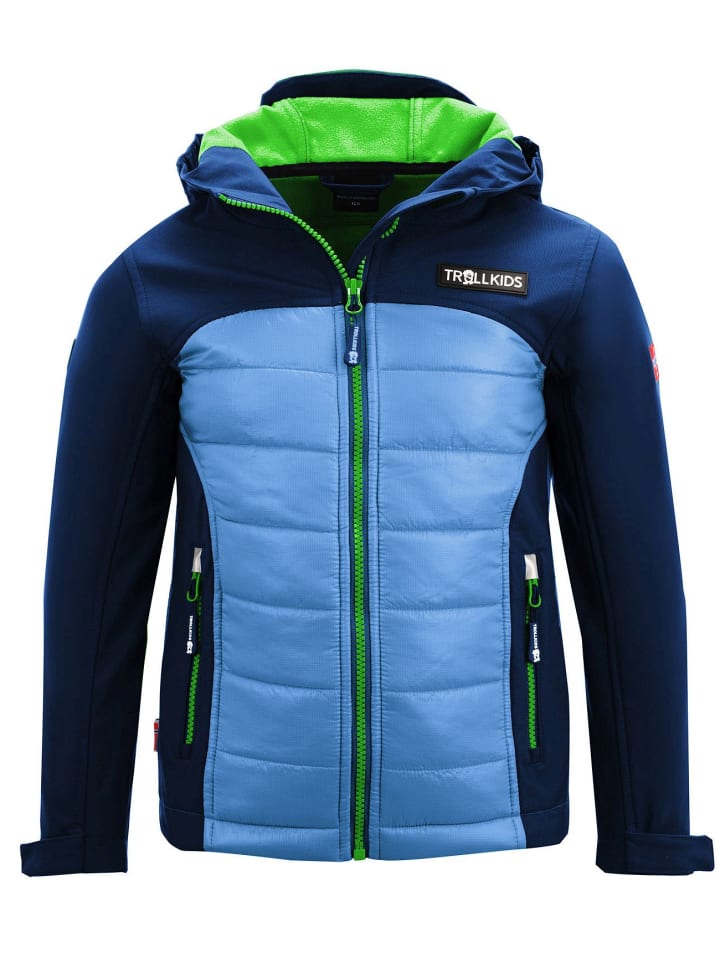 Куртка софтшелл Trollkids, цвет marineblau/grãƒâ¼n
Куртка софтшелл Trollkids, цвет marineblau/grãƒâ¼n