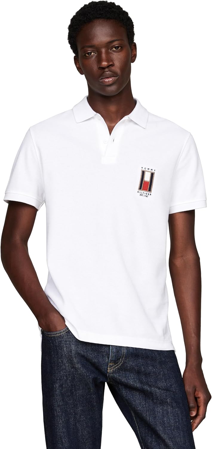 Мужские поло Tommy Hilfiger с коротким рукавом, классического кроя, эластичные, с вертикальным логотипом, White, Белый, Мужские поло Tommy Hilfiger с коротким рукавом, классического кроя, эластичные, с вертикальным логотипом, White
Мужские поло Tommy Hilfiger с коротким рукавом, классического кроя, эластичные, с вертикальным логотипом, White, Белый, Мужские поло Tommy Hilfiger с коротким рукавом, классического кроя, эластичные, с вертикальным логотипом, White