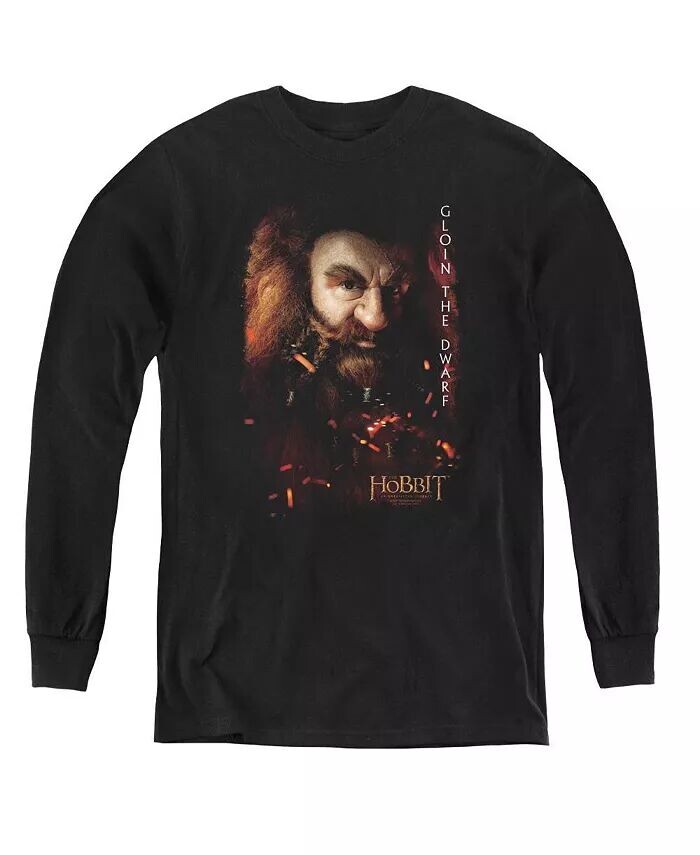 Свитшот с длинным рукавом для мальчиков и молодежи Gloin Poster The Hobbit, черный
Свитшот с длинным рукавом для мальчиков и молодежи Gloin Poster The Hobbit, черный