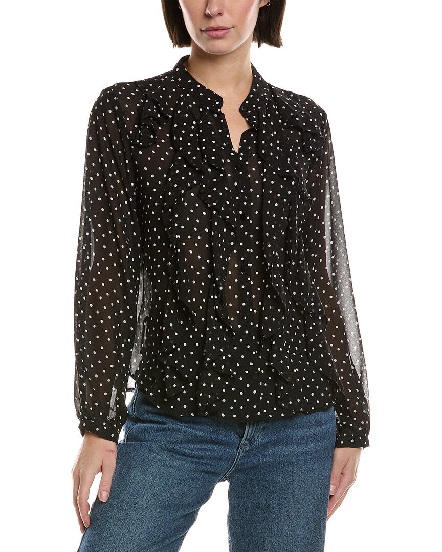 Блузка в стиле авантюр с оборками Avantlook, черный
Блузка в стиле авантюр с оборками Avantlook, черный