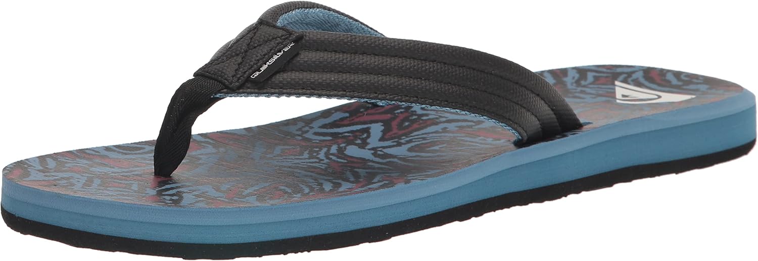 Мужские шлепанцы Quiksilver Carver с принтом, синий
Мужские шлепанцы Quiksilver Carver с принтом, синий