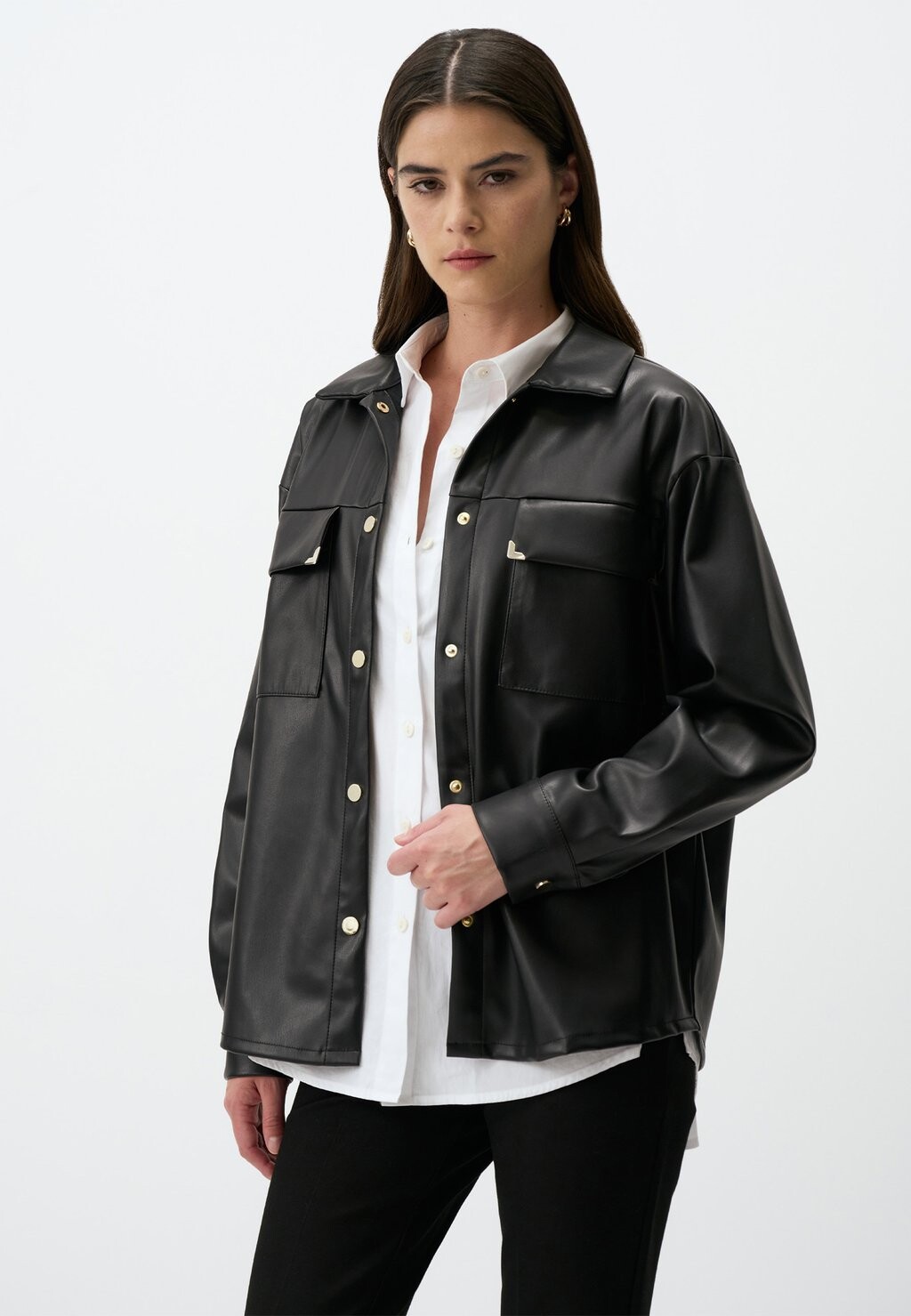 Куртка из искусственной кожи Jimmy Key, черный
Куртка из искусственной кожи Jimmy Key, черный