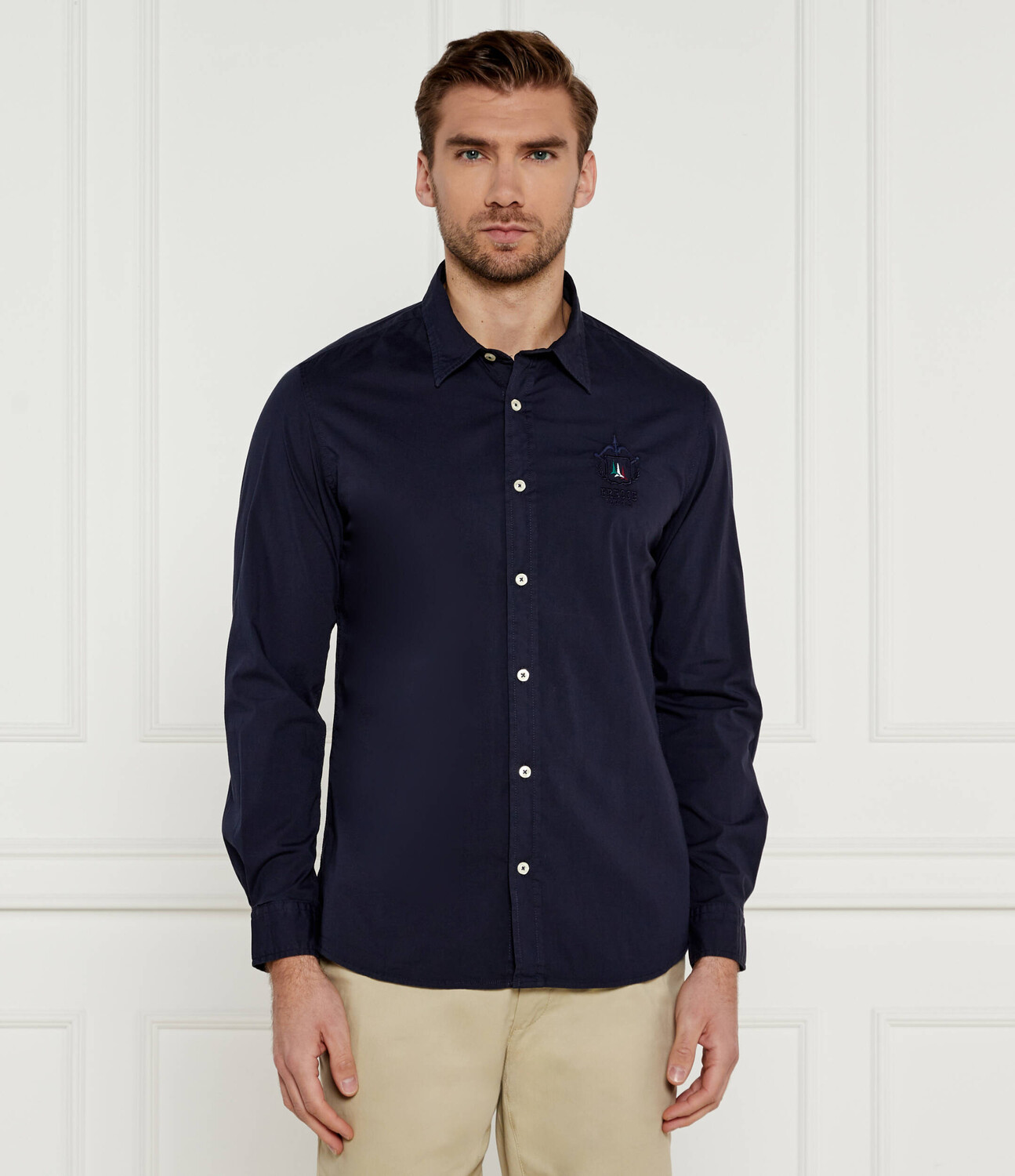 Рубашка Aeronautica Militare Regular Fit, темно-синий
Рубашка Aeronautica Militare Regular Fit, темно-синий