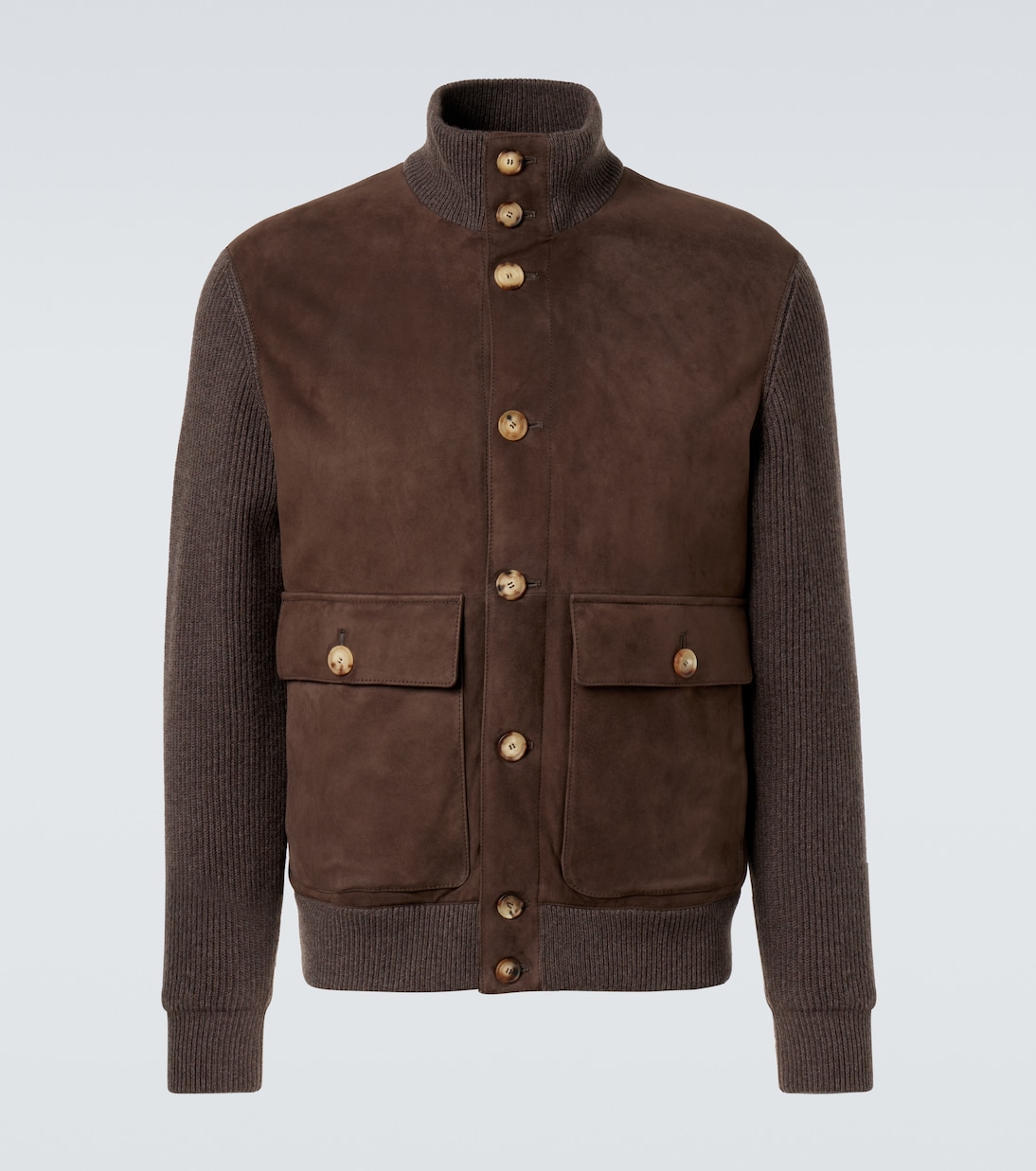 Замшевый блузон Brunello Cucinelli, Cyu72
Замшевый блузон Brunello Cucinelli, Cyu72