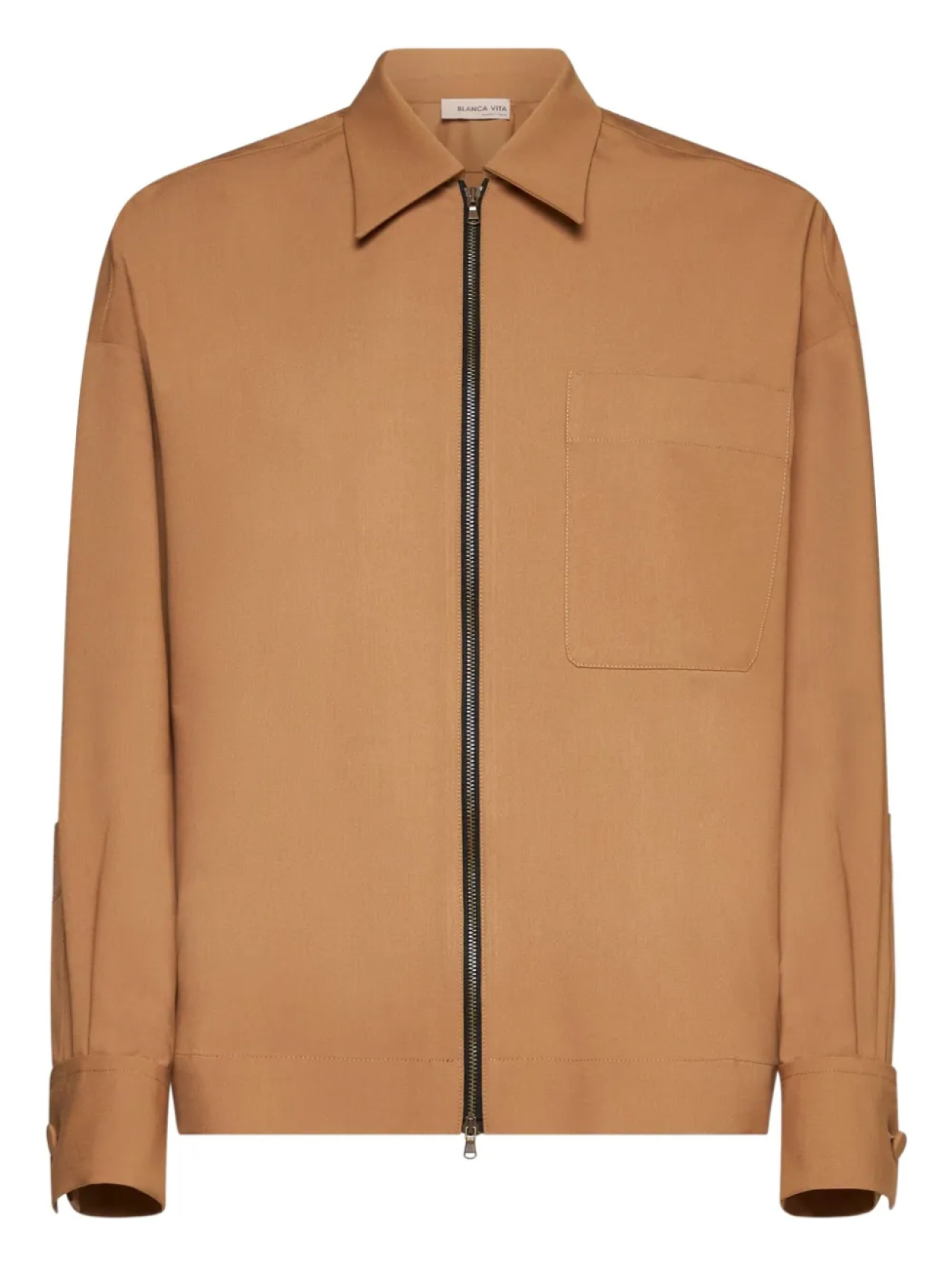 Шелковый жакет Blanca Vita, коричневый
Шелковый жакет Blanca Vita, коричневый