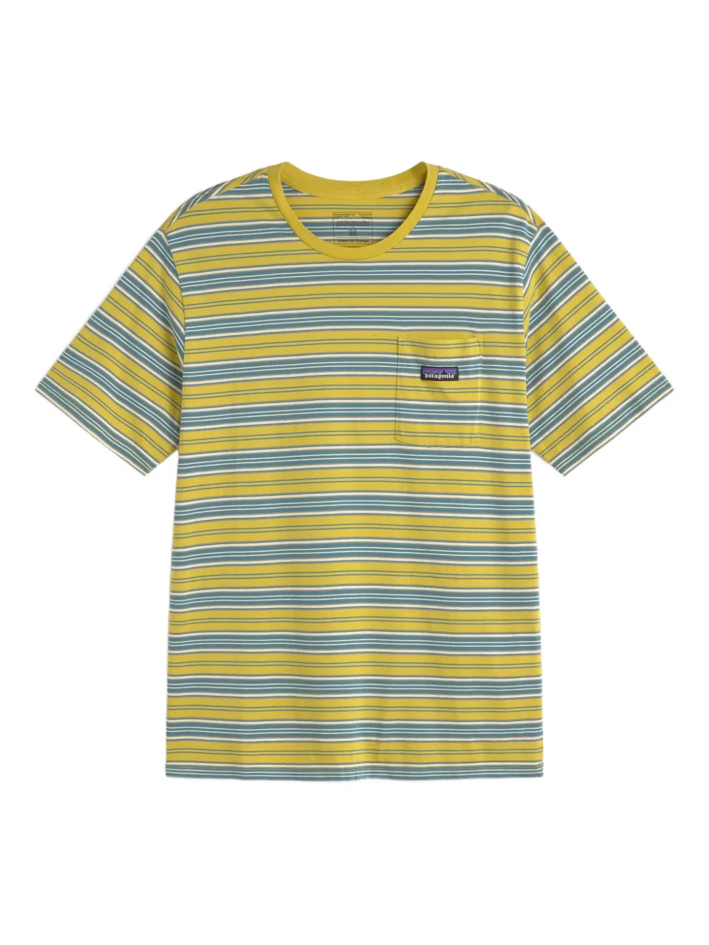 Футболка с карманом в полоску Patagonia, желтый
Футболка с карманом в полоску Patagonia, желтый