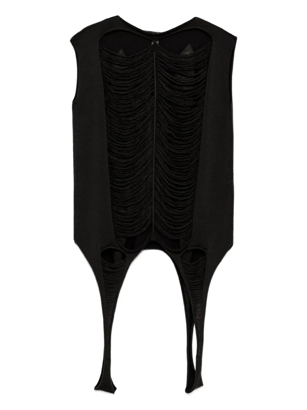 Топ Tanja без рукавов Rick Owens, черный
Топ Tanja без рукавов Rick Owens, черный