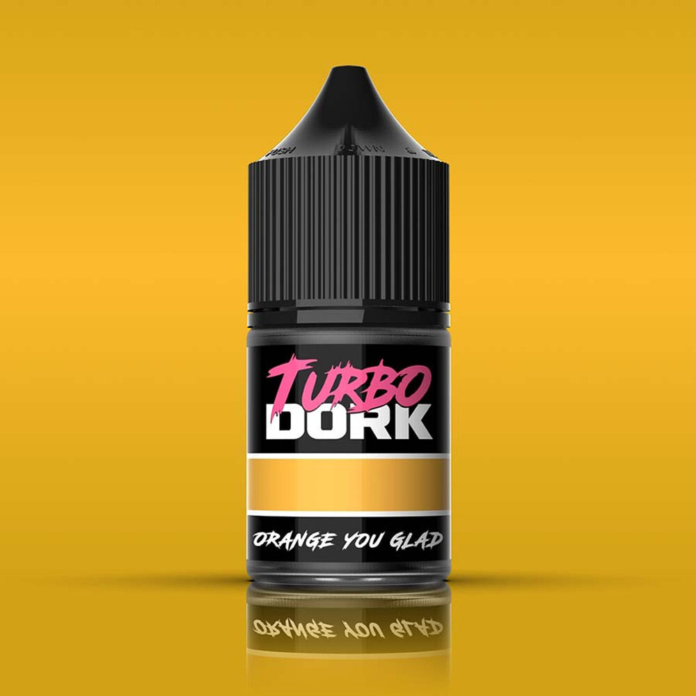 Аксессуары Turbo Dork Metallic Acrylic Paint: Orange You Glad (22ml)
Аксессуары Turbo Dork Metallic Acrylic Paint: Orange You Glad (22ml)