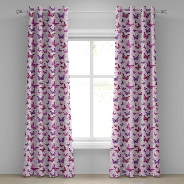 Занавеска с люверсами Abakuhaus Butterfly 2 шт, 280x225x0,5 см цвет pink lila
Занавеска с люверсами Abakuhaus Butterfly 2 шт, 280x225x0,5 см цвет pink lila