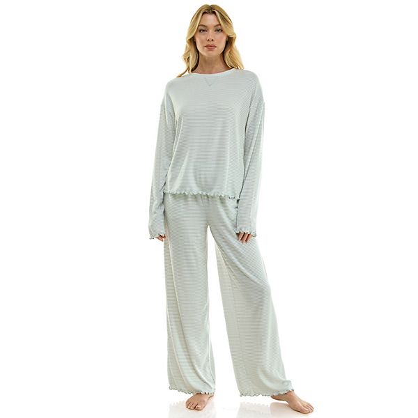 Женский комплект пижамы wonderluxe Sonoma Goods For Life, Feeder Str Soft Fern
Женский комплект пижамы wonderluxe Sonoma Goods For Life, Feeder Str Soft Fern