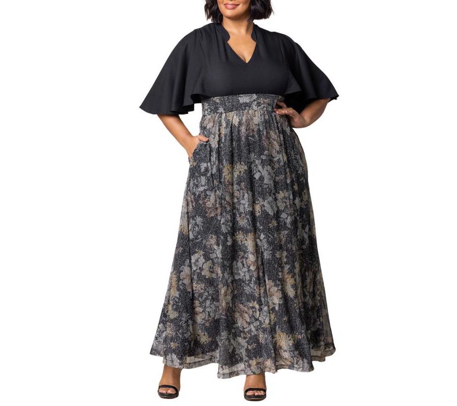 Вечернее платье Avisa большого размера, струящееся, А-силуэта Kiyonna, Silver
Вечернее платье Avisa большого размера, струящееся, А-силуэта Kiyonna, Silver