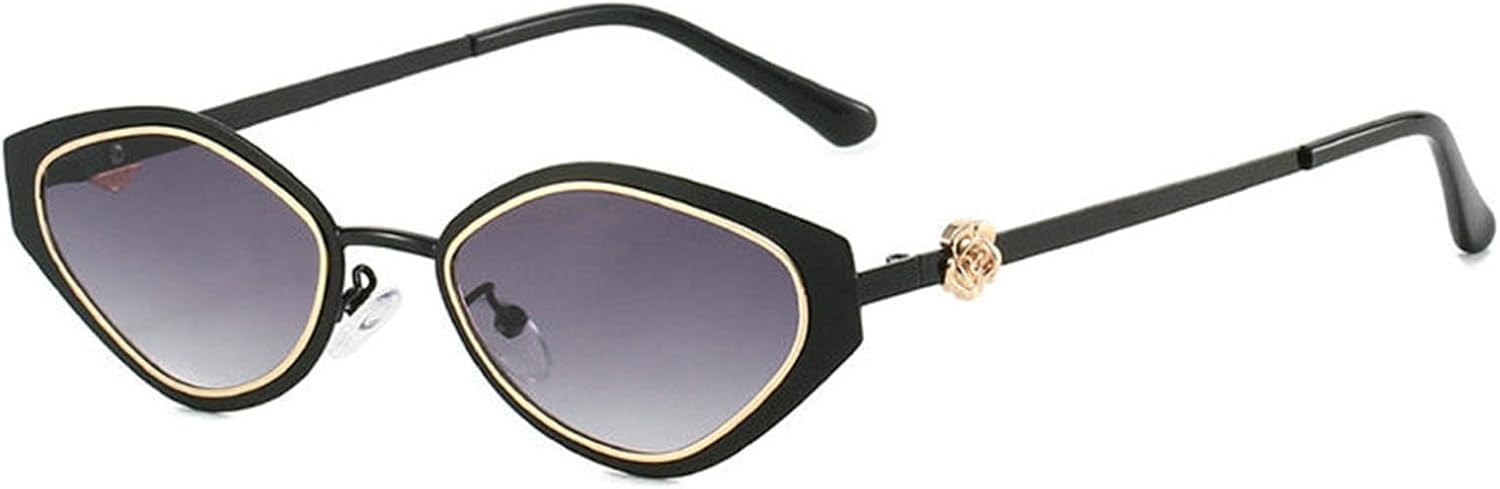 Willochra Популярные модные солнцезащитные очки в форме многоугольника и ромба для женщин, в стиле ретро-панк, модные мужские металлические очки «кошачий глаз» с защитой от УФ-излучения UV400, C1
Willochra Популярные модные солнцезащитные очки в форме многоугольника и ромба для женщин, в стиле ретро-панк, модные мужские металлические очки «кошачий глаз» с защитой от УФ-излучения UV400, C1