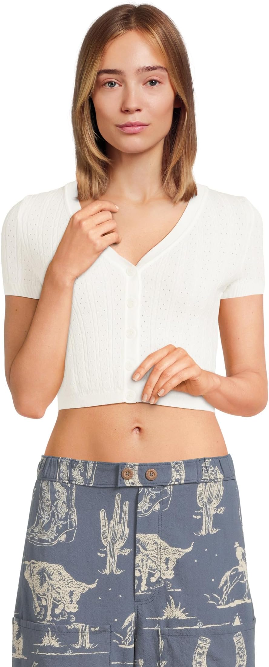 Свитер Free People Cassie Cardi, Ivory
Свитер Free People Cassie Cardi, Ivory