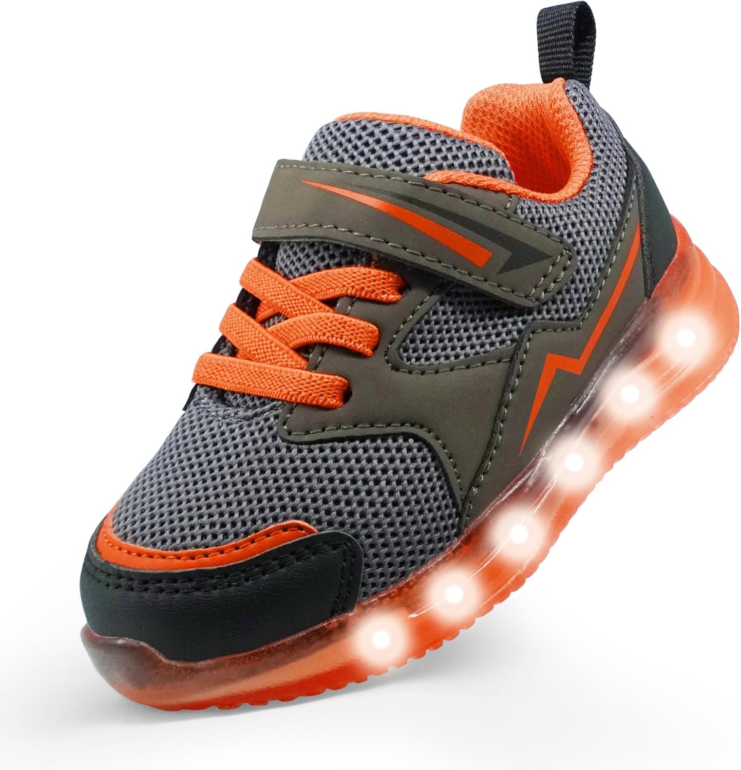 Детские кроссовки Floranate с подсветкой для мальчиков и девочек, светящиеся LED, легкие для прогулок и тенниса, для малышей и маленьких детей, коричневый
Детские кроссовки Floranate с подсветкой для мальчиков и девочек, светящиеся LED, легкие для прогулок и тенниса, для малышей и маленьких детей, коричневый