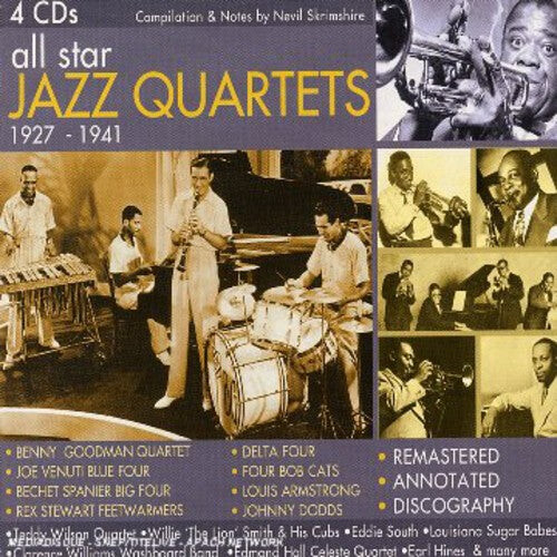 CD диск All Star Jazz Quartets 1927-1941 / Various: All Star Jazz Quartets 1927-1941
CD диск All Star Jazz Quartets 1927-1941 / Various: All Star Jazz Quartets 1927-1941