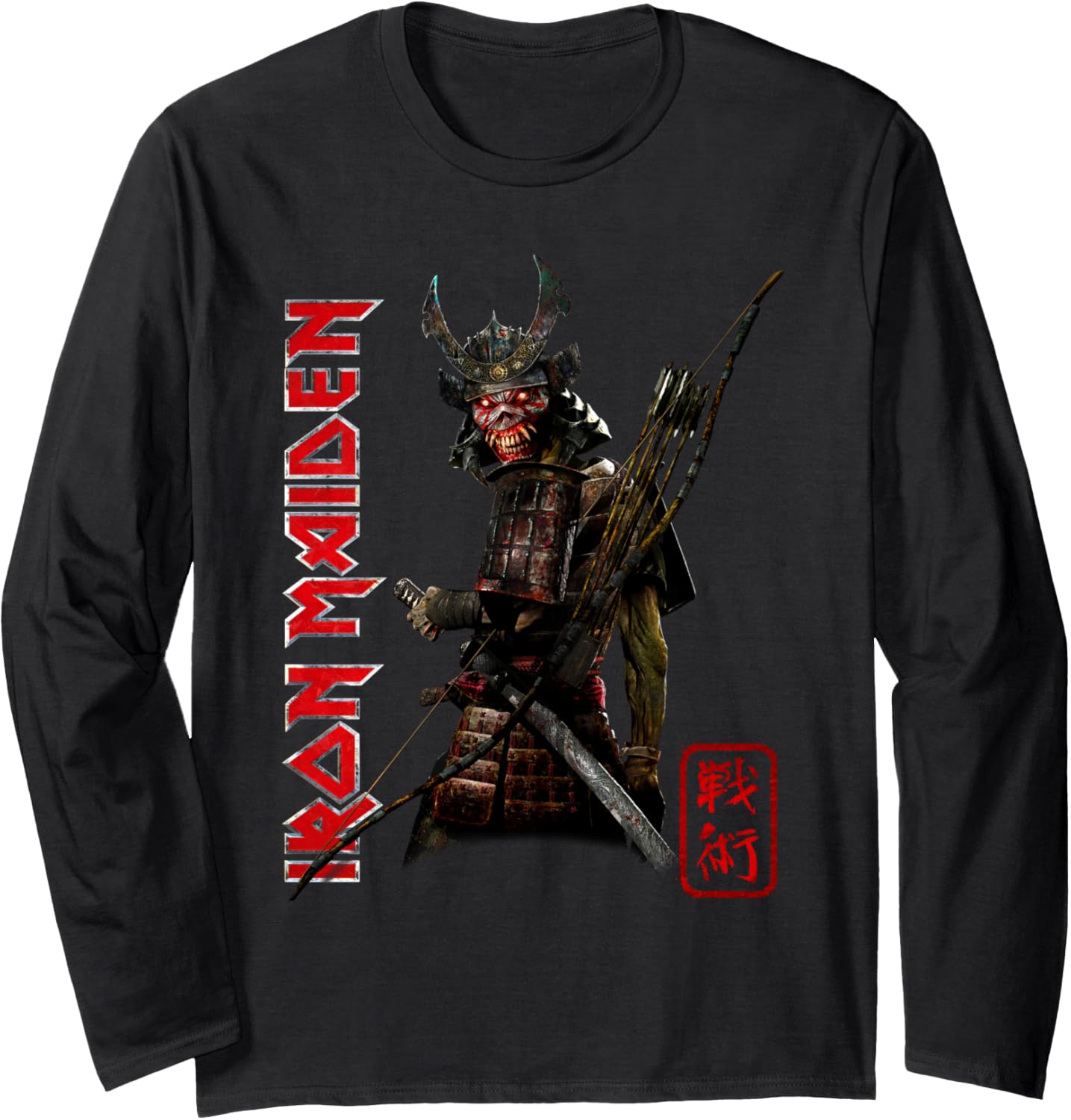Футболка с длинным рукавом и логотипом Senjutsu Samurai Iron Maiden, черный
Футболка с длинным рукавом и логотипом Senjutsu Samurai Iron Maiden, черный