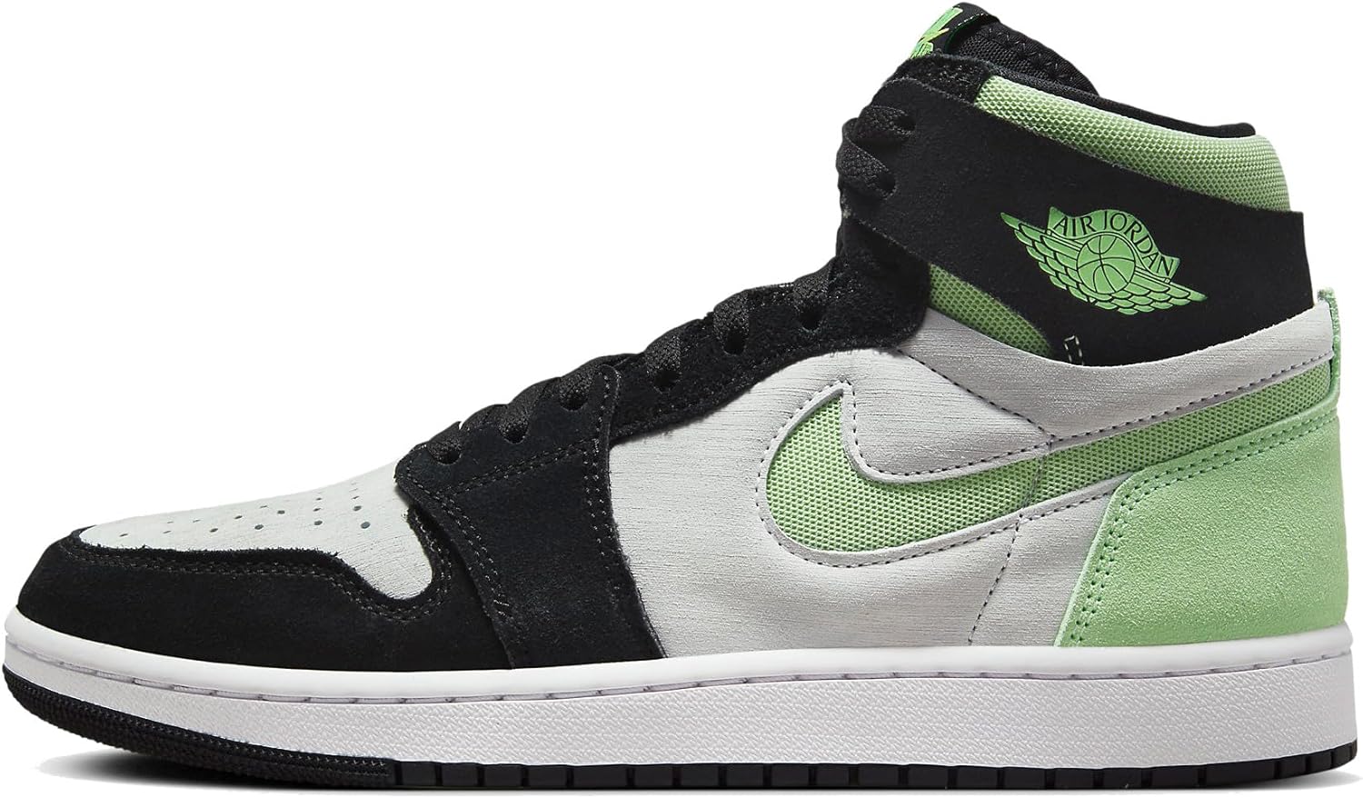 Кроссовки Nike Air Jordan 1 Zoom CMFT 2 для мужчин, White Black Honeydew Vapor Green
Кроссовки Nike Air Jordan 1 Zoom CMFT 2 для мужчин, White Black Honeydew Vapor Green