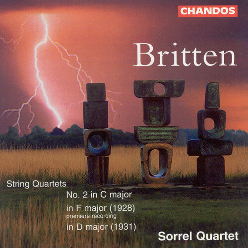 CD диск Britten / Sorrel Quartet: String Quartet F Major / String Quartet D Major
CD диск Britten / Sorrel Quartet: String Quartet F Major / String Quartet D Major