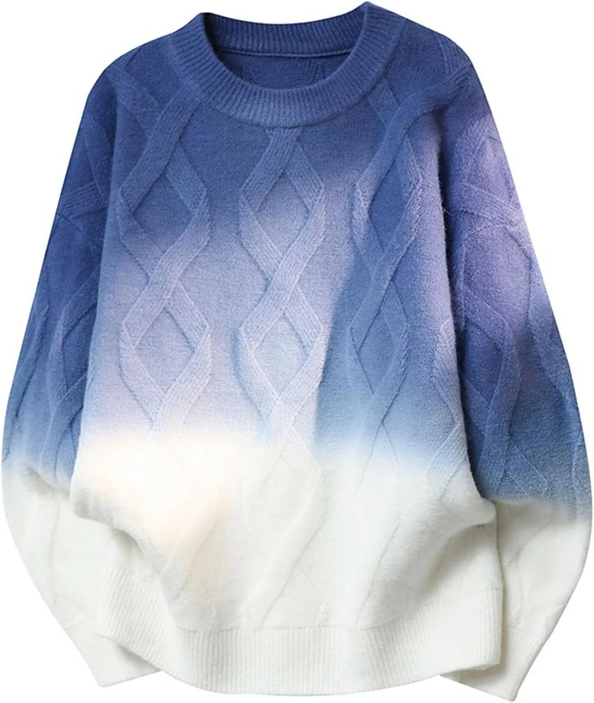 Свитер Cambkatl с градиентом, вязаный, свободный
Свитер Cambkatl с градиентом, вязаный, свободный