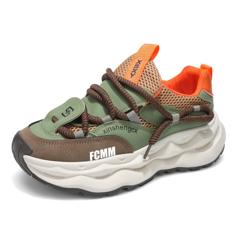 Дышащие повседневные детские кроссовки для подростков FCMM, зеленый
Дышащие повседневные детские кроссовки для подростков FCMM, зеленый