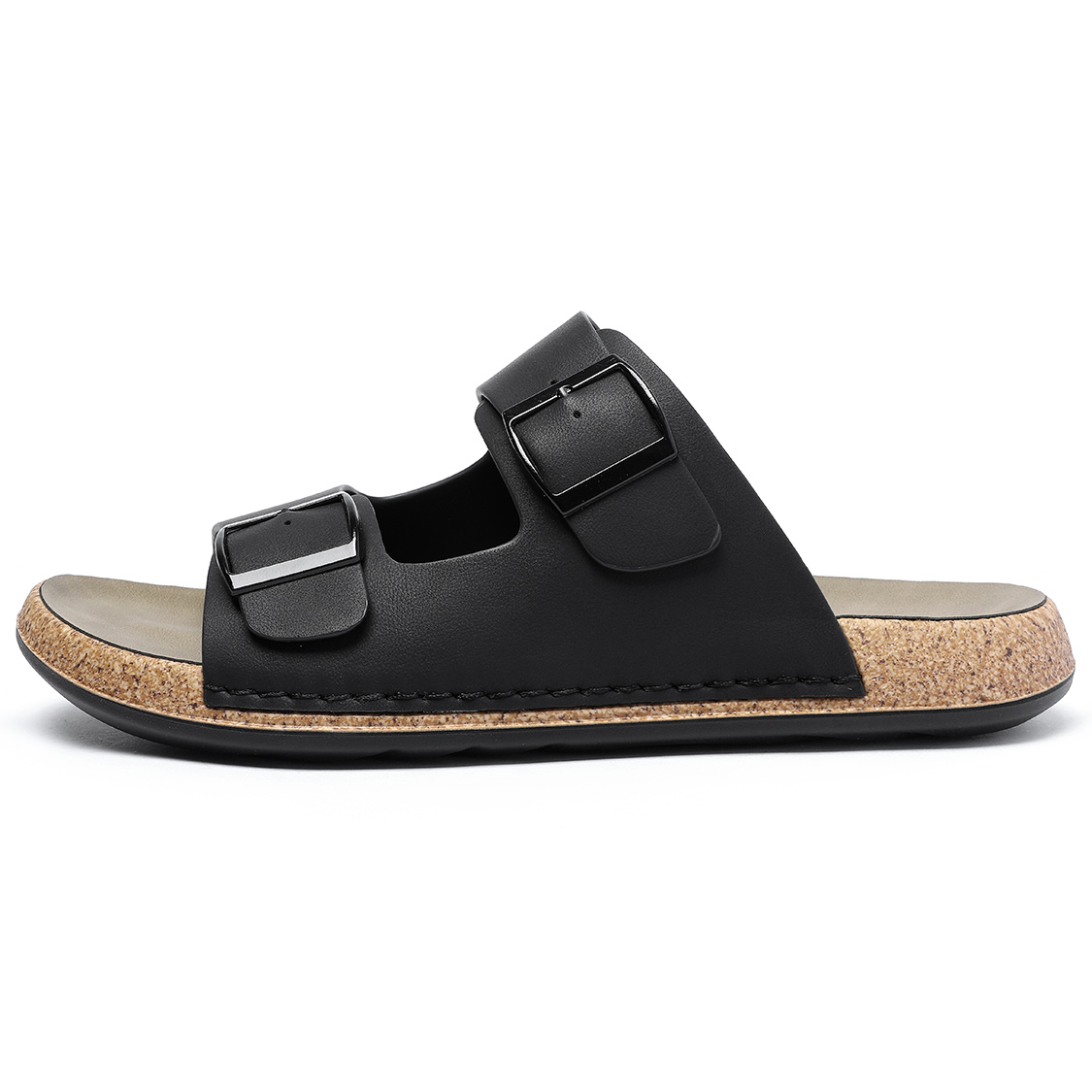 Mulinsen Мужские слайдеры из полиуретана с прострочкой и устойчивостью к истиранию черные, цвет Black
Mulinsen Мужские слайдеры из полиуретана с прострочкой и устойчивостью к истиранию черные, цвет Black