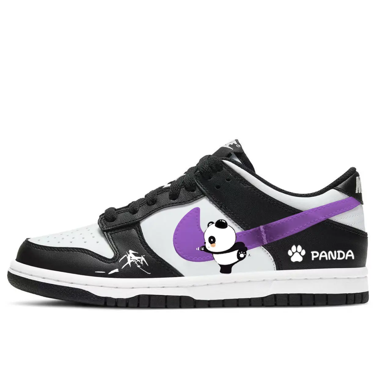 Непромокаемые устойчивые к истиранию низкие кроссовки для скейтбординга Dunk Unisex Black White Nike, фиолетовый
Непромокаемые устойчивые к истиранию низкие кроссовки для скейтбординга Dunk Unisex Black White Nike, фиолетовый