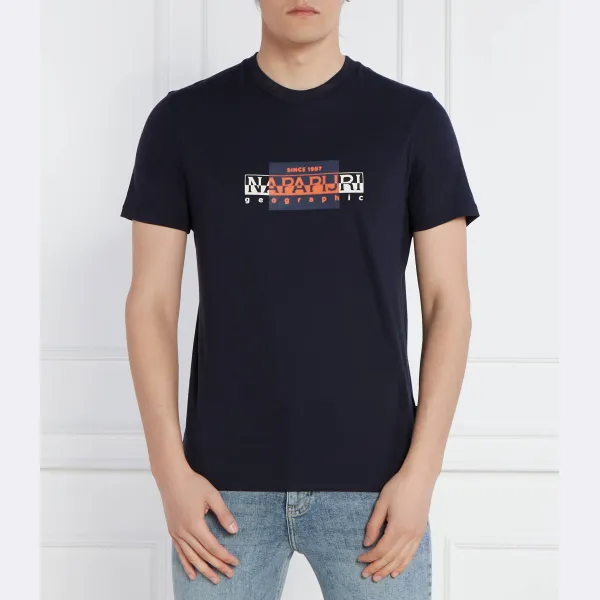 Футболка стандартного кроя Napapijri, синий
Футболка стандартного кроя Napapijri, синий