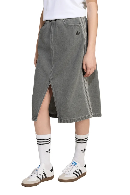 Детская джинсовая юбка Adidas Originals, серый
Детская джинсовая юбка Adidas Originals, серый