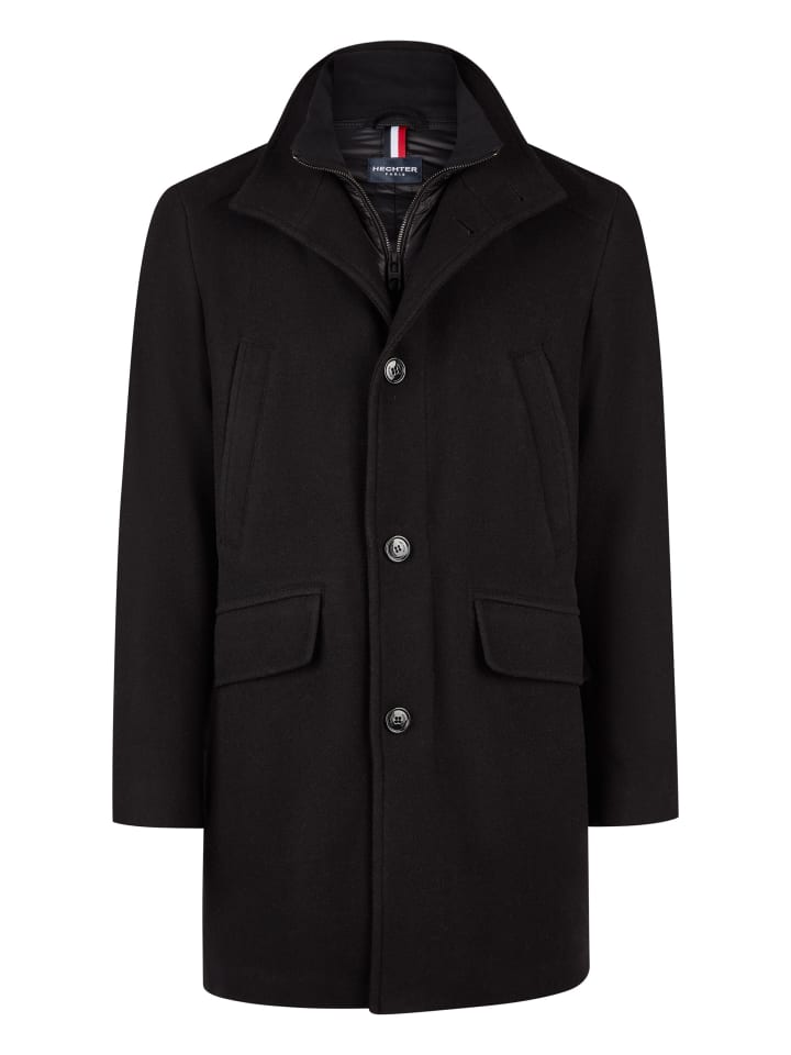 Пальто черного цвета HECHTER PARIS
Пальто черного цвета HECHTER PARIS