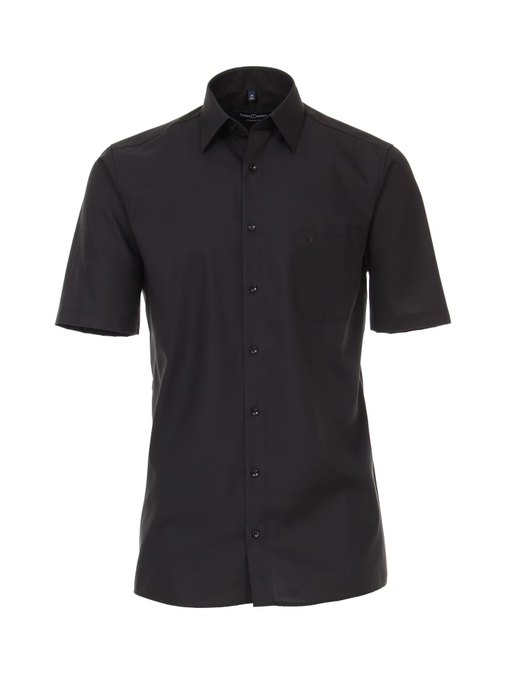 CASAMODA Деловая рубашка насыщенного черного цвета
CASAMODA Деловая рубашка насыщенного черного цвета