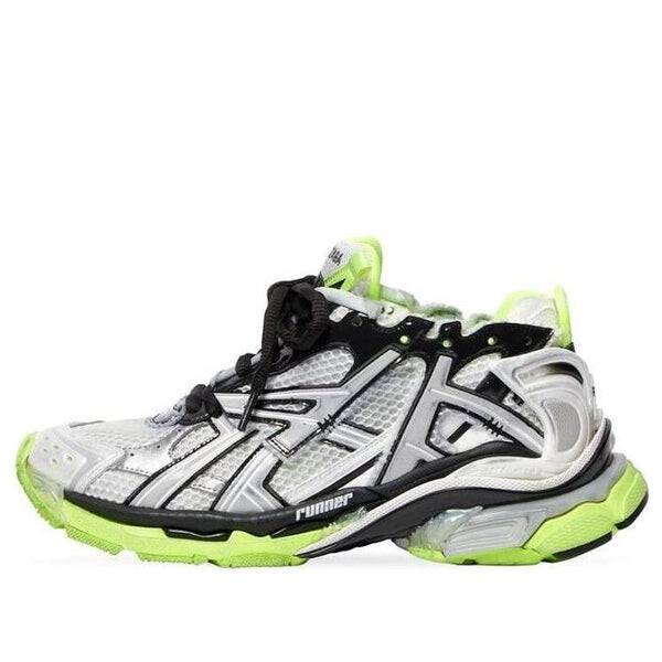 Кроссовки runner sneakers 'white black and neon yellow mesh and nylon' Balenciaga, белый
Кроссовки runner sneakers 'white black and neon yellow mesh and nylon' Balenciaga, белый