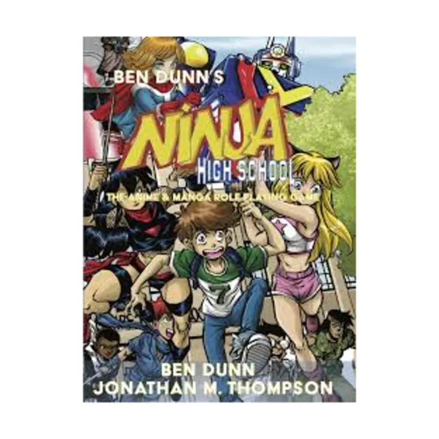 Ninja High School (Savage Worlds System), Role Playing Games (Battlefield Press), мягкая обложка
Ninja High School (Savage Worlds System), Role Playing Games (Battlefield Press), мягкая обложка