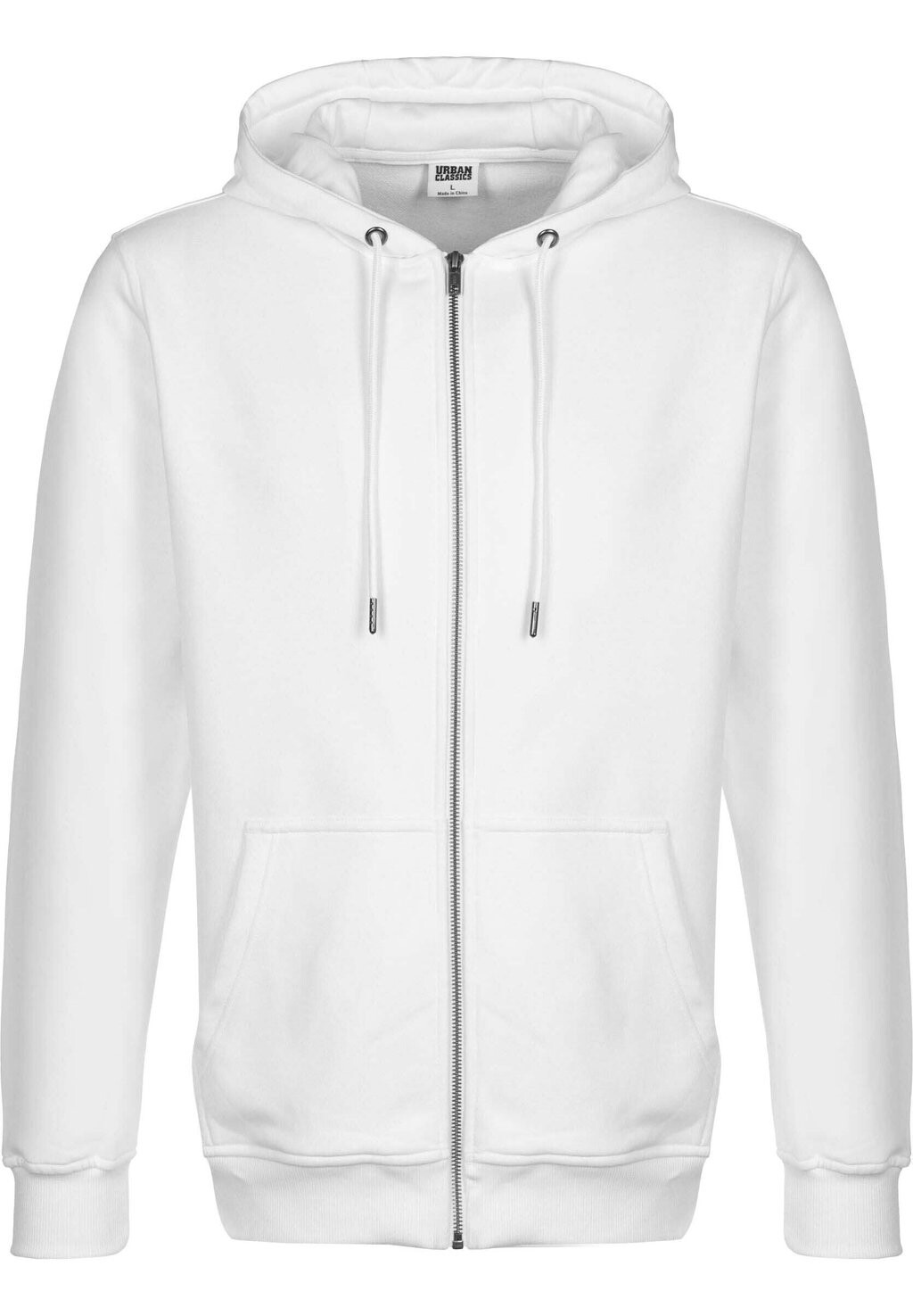 Толстовка на молнии TERRY Urban Classics, белый
Толстовка на молнии TERRY Urban Classics, белый