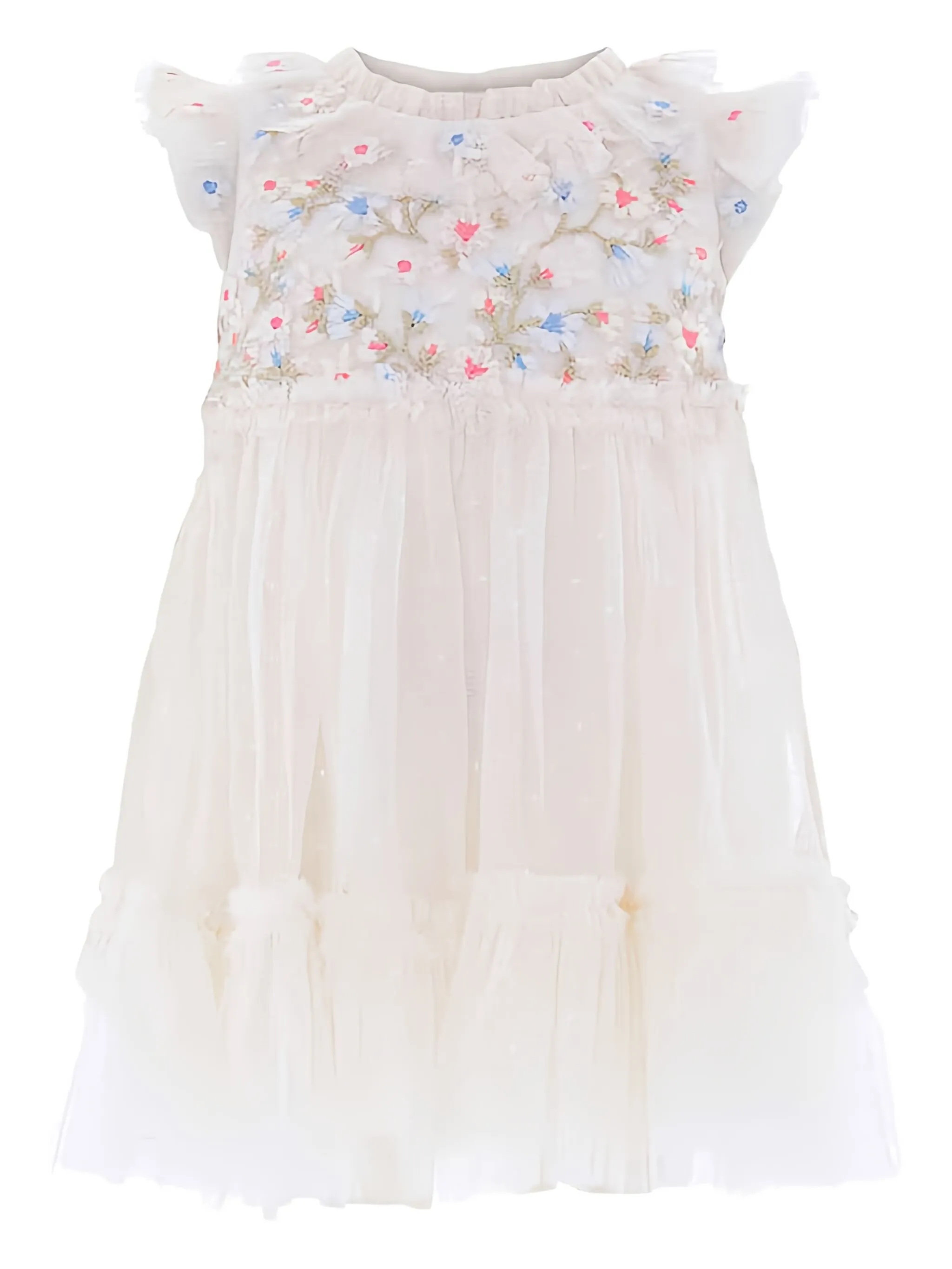 Платье с оборками и цветочным принтом Needle & Thread Kids, бежевый
Платье с оборками и цветочным принтом Needle & Thread Kids, бежевый