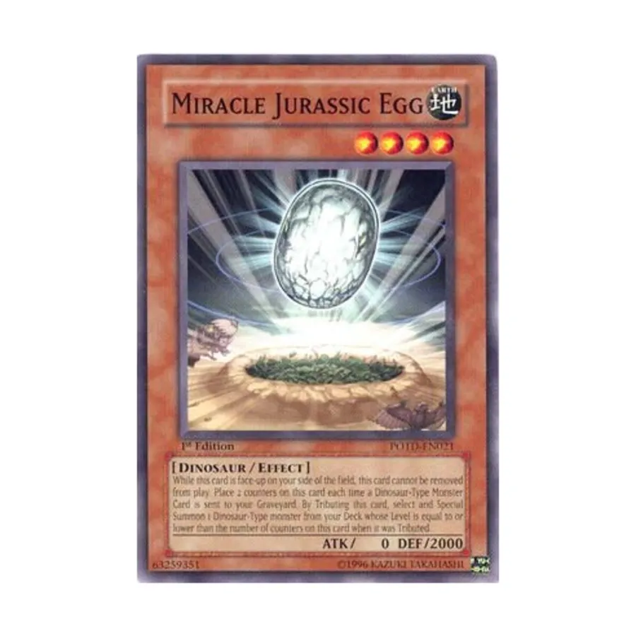 CCG Чудо-яйцо Юрского периода (Обычное), Yu-Gi-Oh - Power of the Duelist - Singles
CCG Чудо-яйцо Юрского периода (Обычное), Yu-Gi-Oh - Power of the Duelist - Singles