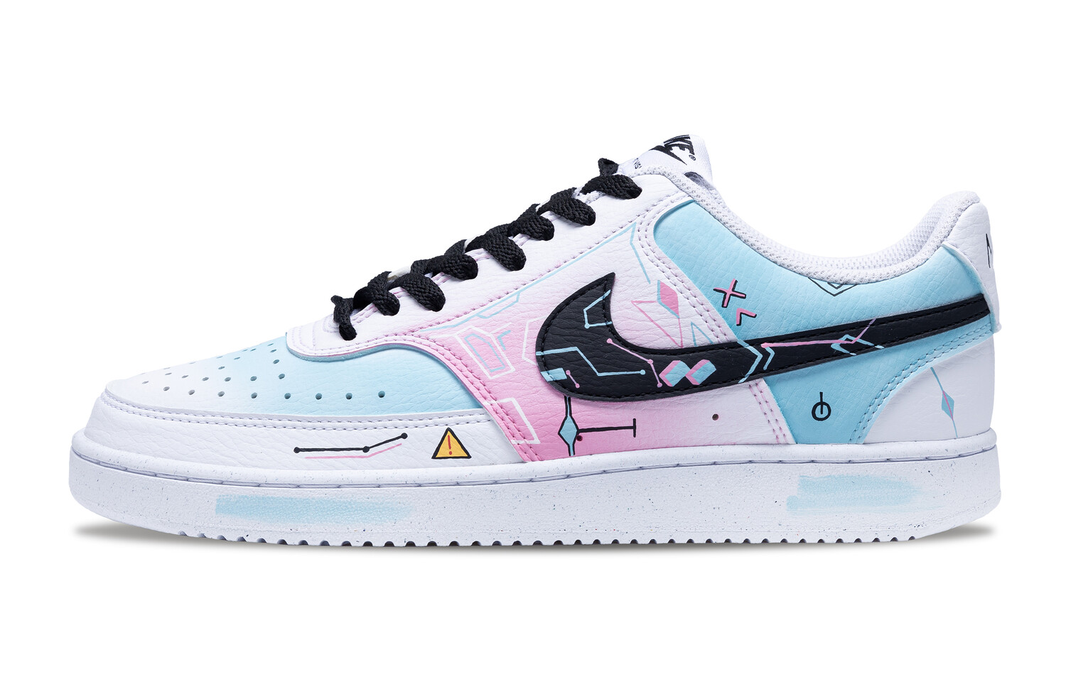 Кроссовки Nike Court Vision 1 Skateboarding Shoes Men Low-top Pink/Black, цвет Sky Future
Кроссовки Nike Court Vision 1 Skateboarding Shoes Men Low-top Pink/Black, цвет Sky Future