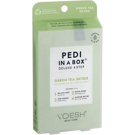 Средство для ухода за ногами Pedi In Box Deluxe Green Tea Voesh
Средство для ухода за ногами Pedi In Box Deluxe Green Tea Voesh