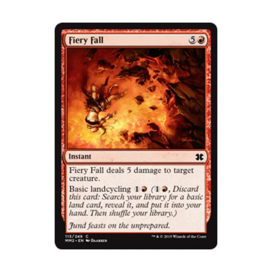 CCG Огненное падение (С), MTG - Modern Masters 2015
CCG Огненное падение (С), MTG - Modern Masters 2015