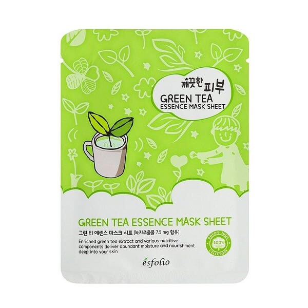 Маска из зеленого чая 25 мл Esfolio
Маска из зеленого чая 25 мл Esfolio