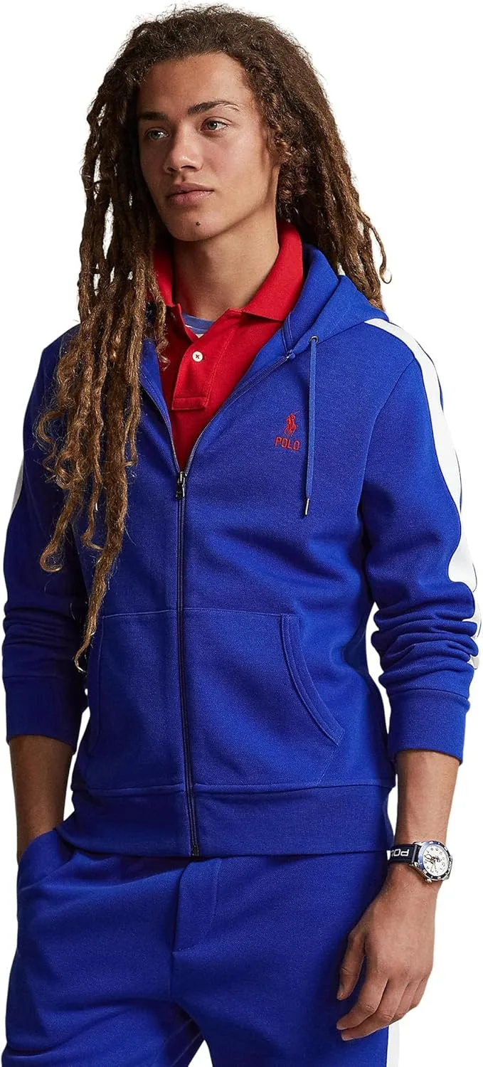 POLO RALPH LAUREN Мужская худи на молнии из двойного трикотажа
POLO RALPH LAUREN Мужская худи на молнии из двойного трикотажа