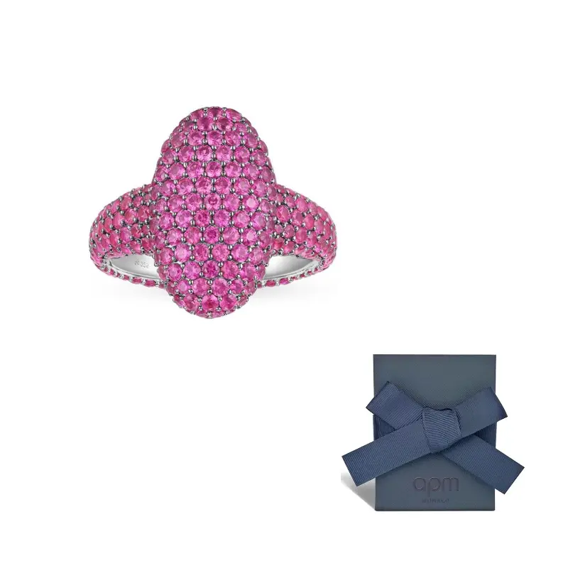 Apm Monaco Кольцо из 925 стерлингового серебра Women's Fuchsia
Apm Monaco Кольцо из 925 стерлингового серебра Women's Fuchsia