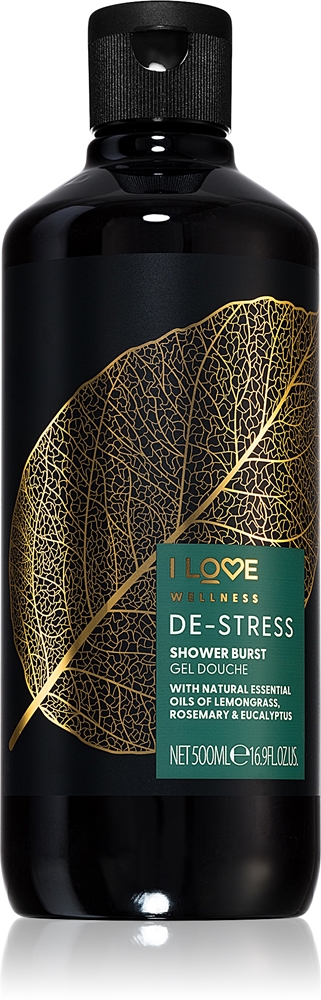 Пена для душа Wellness Destress для снятия стресса I Love, 500 мл
Пена для душа Wellness Destress для снятия стресса I Love, 500 мл