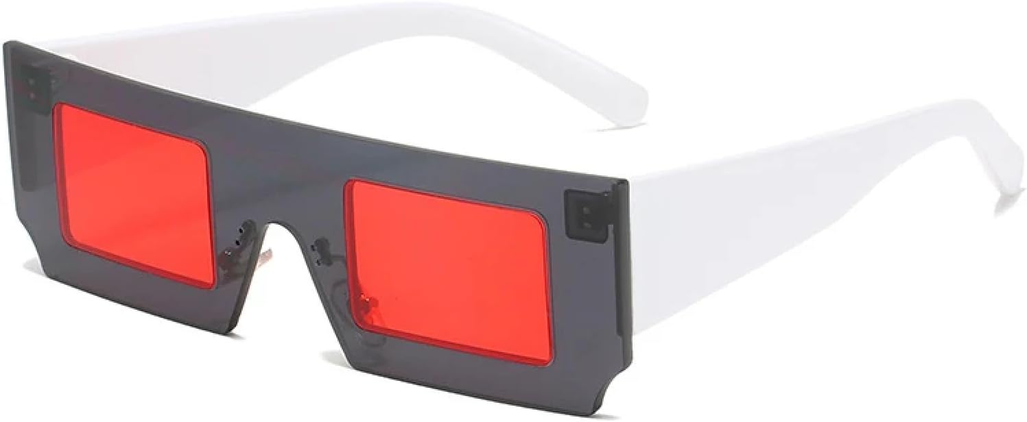 Ретро маленькие солнцезащитные очки для женщин и мужчин, модные цельные очки для активного отдыха, летних путешествий, солнцезащитные очки UV400 TKKTLLT, White Gray Red
Ретро маленькие солнцезащитные очки для женщин и мужчин, модные цельные очки для активного отдыха, летних путешествий, солнцезащитные очки UV400 TKKTLLT, White Gray Red