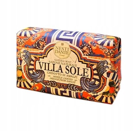 Кусковое мыло, 250г Nesti Dante, Villa Sole Chinotto
Кусковое мыло, 250г Nesti Dante, Villa Sole Chinotto