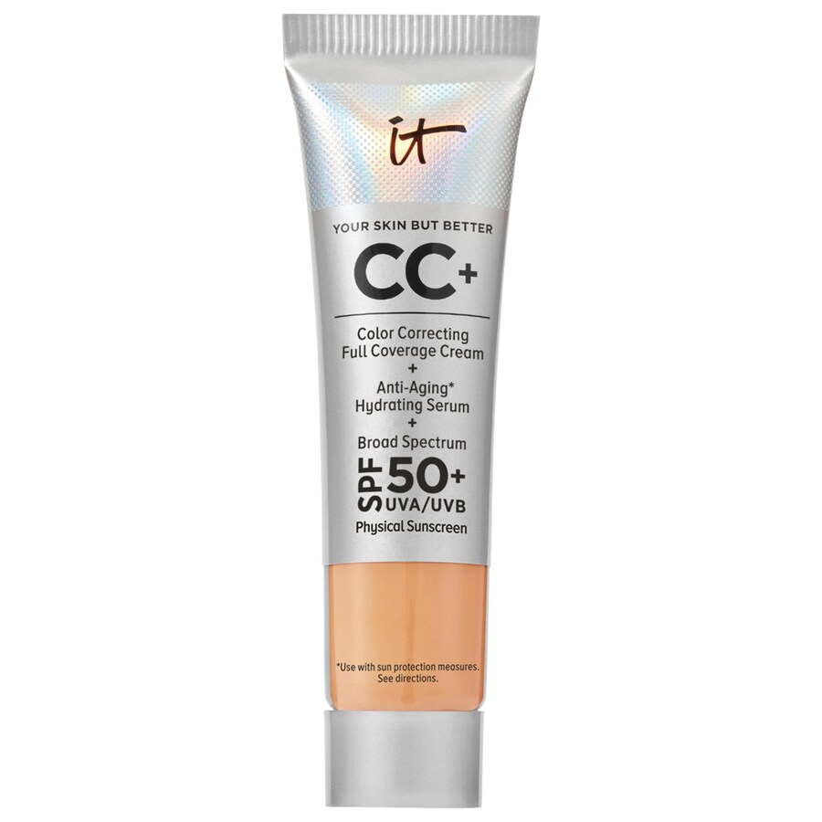 CC+ кремовая тональная основа с полным покрытием и коррекцией цвета, с SPF 50+ IT Cosmetics, 0.4 oz/12 mL, Neutral Tan
CC+ кремовая тональная основа с полным покрытием и коррекцией цвета, с SPF 50+ IT Cosmetics, 0.4 oz/12 mL, Neutral Tan