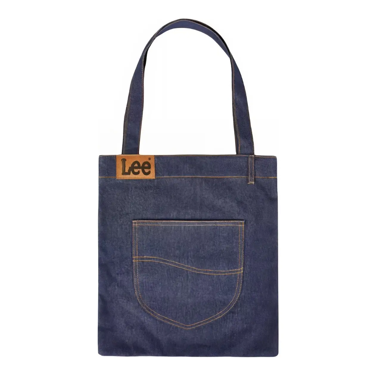 Lee Джиновая сумка для покупок большая унисекс синяя и голубая, Denim Blue
Lee Джиновая сумка для покупок большая унисекс синяя и голубая, Denim Blue