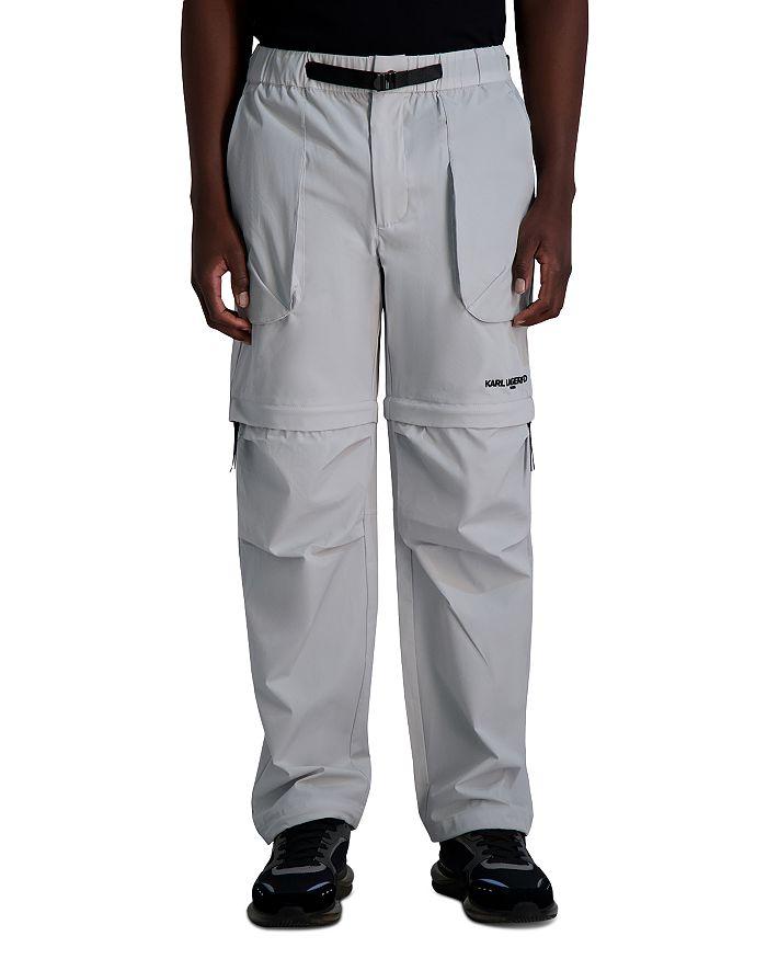 Штаны парашютные с молнией Relaxed Fit Zip Off KARL LAGERFELD PARIS, серый
Штаны парашютные с молнией Relaxed Fit Zip Off KARL LAGERFELD PARIS, серый
