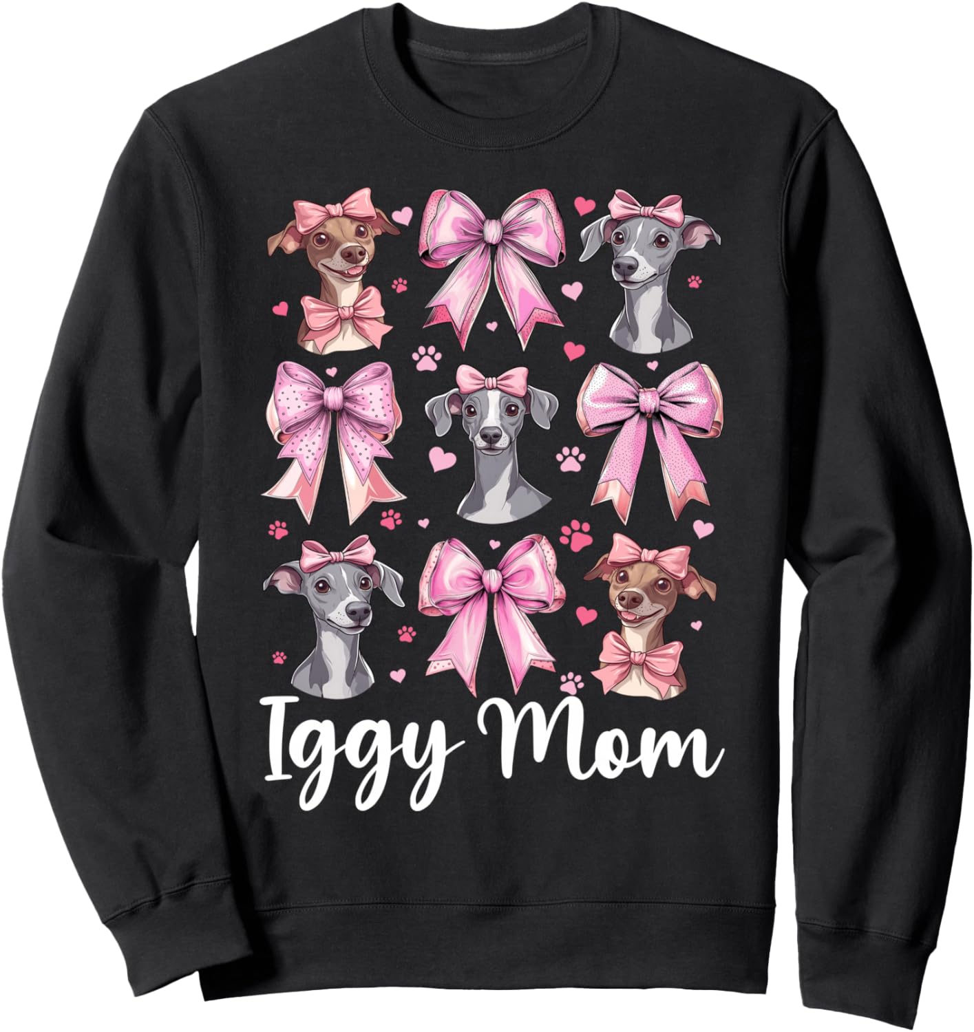 Игги Мама, итальянская борзая, мама, собака, День матери, толстовка Womens Coquette Bow Italian Greyhound Dog Gifts, черный
Игги Мама, итальянская борзая, мама, собака, День матери, толстовка Womens Coquette Bow Italian Greyhound Dog Gifts, черный